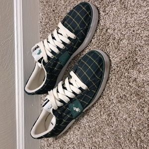 Polo by Ralph Lauren Men's Plaid size 10.5 Sneakers